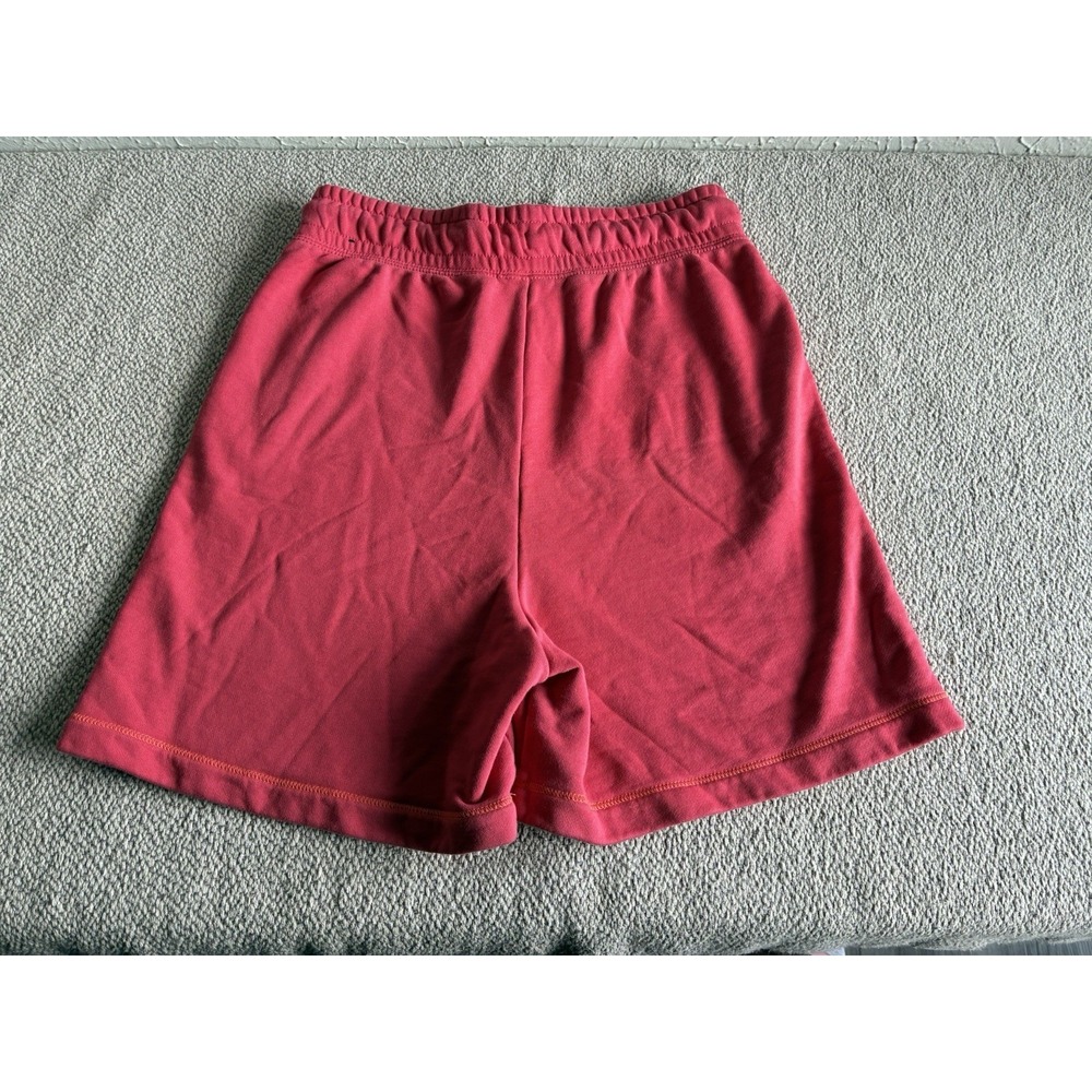Nike Pink Fleece Shorts Women's Small Athleisure Lounge Sweat Shorts - Picture 14 of 15